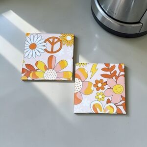 Boho Floral Coaster Set